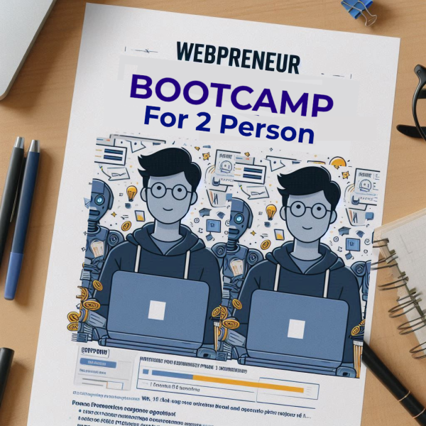 Webpreneur Bootcamp for 2 person